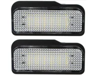 Lampy tylne - ZESTAW LAMPEK LED DO TABLICY REJESTRACYJNEJ, AUTOTUNE, DO MERCEDES W203 CLASA C KOMBI, MERCEDES W211 CLASA E SEDAN KOMBI, MERCEDES W219 CLS, MERCEDE.. - miniaturka - grafika 1