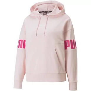 Bluza Damska Puma Power Colorblock Hoodie Tr Różowa 847125 16-L - Bluzy damskie - miniaturka - grafika 1