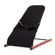 Leżaczki i huśtawki - Childhome Leżaczek Bujany Evolux Nut Black - miniaturka - grafika 1