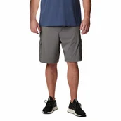 Odzież trekkingowa damska - Męskie szorty cargo Columbia Silver Ridge Utility Cargo Short city grey 38 - miniaturka - grafika 1