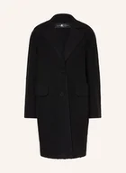 Płaszcze damskie - Luisa Cerano Płaszcz Wełniany schwarz - miniaturka - grafika 1