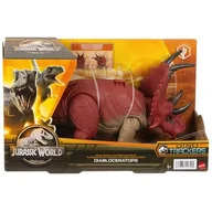 Figurki dla dzieci - Figurka MATTEL Jurassic World Diabloceratops Groźny ryk HLP16 - miniaturka - grafika 1