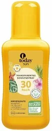 Spray przeciwsłoneczny SPF30 transparentny, Today, 200ml - Balsamy i kremy do opalania - miniaturka - grafika 1