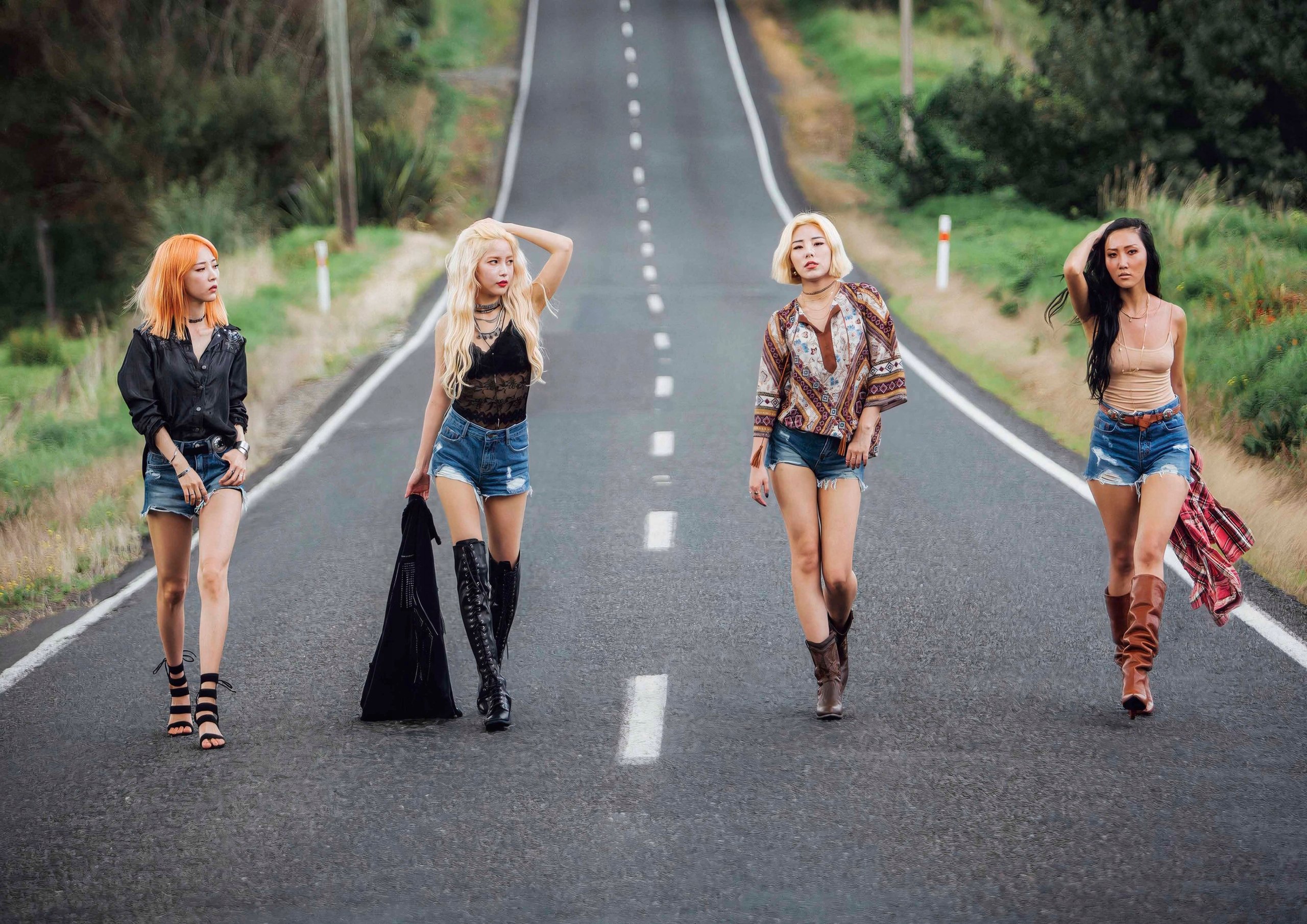Plakat A1 Mamamoo K-Pop Kpop Korea Muzyka