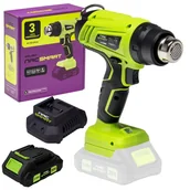 Opalarki - NAC Opalarka akumulatorowa NS-HG-20V-B z akumulatorem 2 Ah i szybką ładowarką - miniaturka - grafika 1