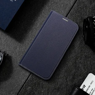 Dux Ducis Skin X2 etui do iPhone 14 Pro pokrowiec z magnetyczną klapką niebieski - Etui i futerały do telefonów - miniaturka - grafika 4
