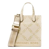 Torebki damskie - Michael Kors Damska torba Gigi Hand Bag, beżowy - miniaturka - grafika 1