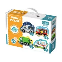 Trefl Baby Classic Pojazdy i zawody GXP-629700 - Puzzle - miniaturka - grafika 1