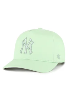 47 Brand Czapka z daszkiem MLB New York Yankees B-FHTCH17GWP Zielony - Czapki damskie - miniaturka - grafika 1