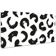 Podkładki na biurko - Mata ochronna na blat Pociągnięcia pędzla 100x50 cm, Dywanomat - miniaturka - grafika 1