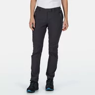 Odzież trekkingowa damska - Damskie spodnie turystyczne Regatta Highton szare Rozmiar: 38L - miniaturka - grafika 1