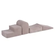 Suche baseny - MISIOO Plac zabaw 4 elementy beżowy sztruks premium - miniaturka - grafika 1