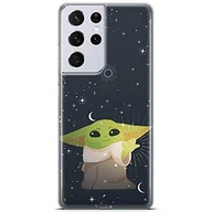 Etui i futerały do telefonów - ERT GROUP etui na telefon Samsung S21 ULTRA, case oryginalny i oficjalnie licencjonowany przez Star Wars, wzór Baby Yoda 024, optymalnie dopasowane, plecki z TPU - miniaturka - grafika 1