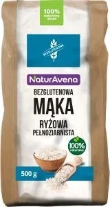NaturAvena Mąka Ryżowa Bezglutenowa 500g - - Mąka - miniaturka - grafika 1