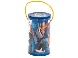 Figurki zwierzęta morskie dzikie zagrodowe dinozaury zestaw mix 48sztuk - Figurki dla dzieci - miniaturka - grafika 10