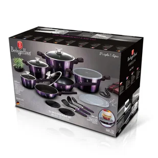 ZESTAW GARNKÓW 18 ELEM. BERLINGER HAUS BH-7145 PURPLE - Zestawy garnków i patelni - miniaturka - grafika 5