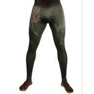 Kimona, stroje i obuwie - Venum Leginsy Kompresyjne Spats Serpenti Khaki/Bronze - miniaturka - grafika 1