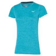 Koszulki i topy damskie - Koszulka damska Mizuno  Impulse Core Tee Algiers Blue XS - miniaturka - grafika 1
