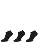 Skarpetki męskie - Calvin Klein Zestaw 3 par niskich skarpet męskich 701234366 Czarny - miniaturka - grafika 1