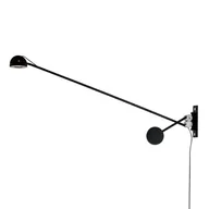 Lampy ścienne - MOOSEE lampa ścienna GEAR czarna - miniaturka - grafika 1