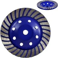 Tarcze do pił - Geko Tarcza diamentowa 125mm M14 do szlifowania betonu G00378 - miniaturka - grafika 1