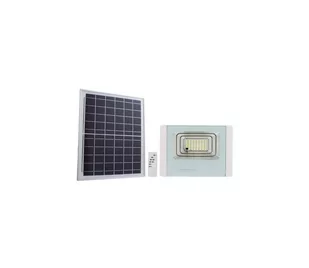 LED Zewnętrzny naświetlacz solarny LED/16W/3,2V IP65 4000K + pilot - Lampy ogrodowe - miniaturka - grafika 1