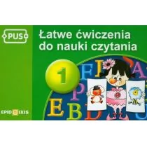Epideixis PUS Łatwe ćwiczenia do nauki czytania 1 - Małgorzata Chromiak - Lektury szkoła podstawowa - miniaturka - grafika 1