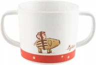 Kubki dla dzieci - Kubek dla dziecka z uchwytami Mister O'Lui czerwony Sigikid - miniaturka - grafika 1