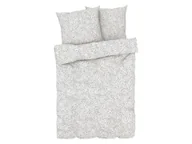 Pościel - LIVARNO home Pościel satynowa z mikrofibry, 160 x 200 cm (Jasnoszary) - miniaturka - grafika 1