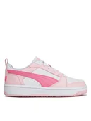 Buty dla chłopców - Puma Sneakersy Puma Rebound V6 Lo Jr 393833 08 Biały - miniaturka - grafika 1