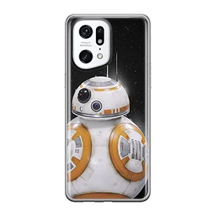 Etui BB 8 006 Star Wars Nadruk pełny Biały Producent: OPPO, Model: FIND X5 PRO - Etui i futerały do telefonów - miniaturka - grafika 1