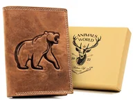 Portfele - Duży, pionowy portfel męski ze skóry naturalnej Always Wild - miniaturka - grafika 1