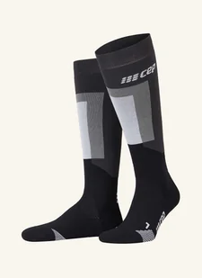 Cep Skarpety Narciarskie Thermo Compression - Tall schwarz - Skarpetki damskie - miniaturka - grafika 1