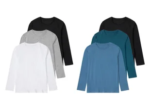 pepperts!® Koszulki chłopięce z bawełną, 3 sztuki - Bluzki dla chłopców - miniaturka - grafika 1