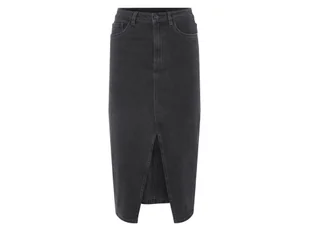 esmara® Spódnica jeansowa damska midi (Szary, 36) - Spódnice - miniaturka - grafika 1
