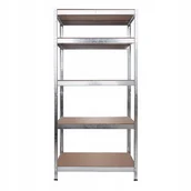 Szafy i regały magazynowe - Regał metalowy magazynowy 180x90x50 175kg/5p TM SMART REGALY - miniaturka - grafika 1