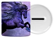 Skarbonki - SKARBONKA DLA DZIECI JEDNOROŻEC Z IMIENIEM - miniaturka - grafika 1