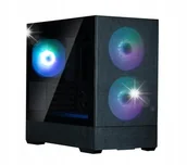 Obudowy komputerowe - Obudowa do komputera Zalman P30 Air ARGB Micro ATX Okno w obudowie Czarna - miniaturka - grafika 1