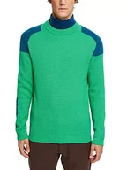 Swetry męskie - ESPRIT sweter męski, 330/jasnozielony, XS - miniaturka - grafika 1