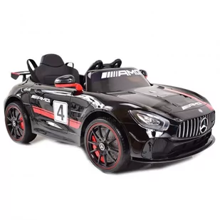 Super-Toys MERCEDES AMG GT 4 SPORT EDITION Z AMORTYZATORAMI PILOT, PAKIET NIGHT, WSPOMAGANIE, ŚWIECĄCE KOŁA /SX-1918 SX-1918-LAKIER-CZARNY - Pojazdy elektryczne dla dzieci - miniaturka - grafika 1