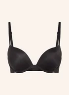 Biustonosze - Calvin Klein Biustonosz Push-Up Perfectly Fit schwarz - miniaturka - grafika 1