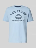 Koszulki męskie - T-shirt o kroju regular fit z czystej bawełny - miniaturka - grafika 1
