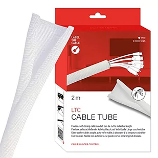 Organizer LABEL THE CABLE LABEL THE CABLE Kabelschlauch 2m wei LTC 5120 - Tuning komputera - akcesoria - miniaturka - grafika 1