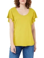 Koszulki i topy damskie - Desigual koszulka damska t-shirt, Żółty (Amarillo Bombay 8041), XS - miniaturka - grafika 1