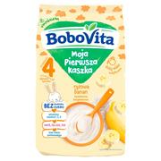 Kaszki dla dzieci - Nutricia BoboVita Moja Pierwsza Kaszka ryżowa banan bez cukru, 180g - miniaturka - grafika 1