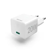 Ładowarki do telefonów - Hama 00125128 ładowarka do urządzeń przenośnych Smartfon, Tablet Biały Prąd przemienny Szybkie ładowanie Wewnętrzna - miniaturka - grafika 1