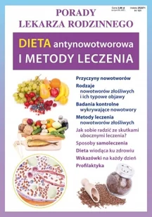 Diet antynowotworowa i metody leczenia PLR121 Sylwia Szczepańska - Zdrowie - poradniki - miniaturka - grafika 2