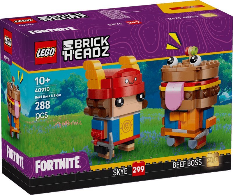 Klocki LEGO BrickHead 40910 Mistrz Rzucania Mięsem i Podniebna – figurki
