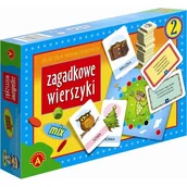 Gry planszowe - Alexander, gra edukacyjna Zagadkowe wierszyki, quiz - miniaturka - grafika 1