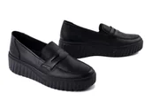 Mokasyny damskie - RIEKER N2562-00 black, mokasyny damskie - Rieker - miniaturka - grafika 1